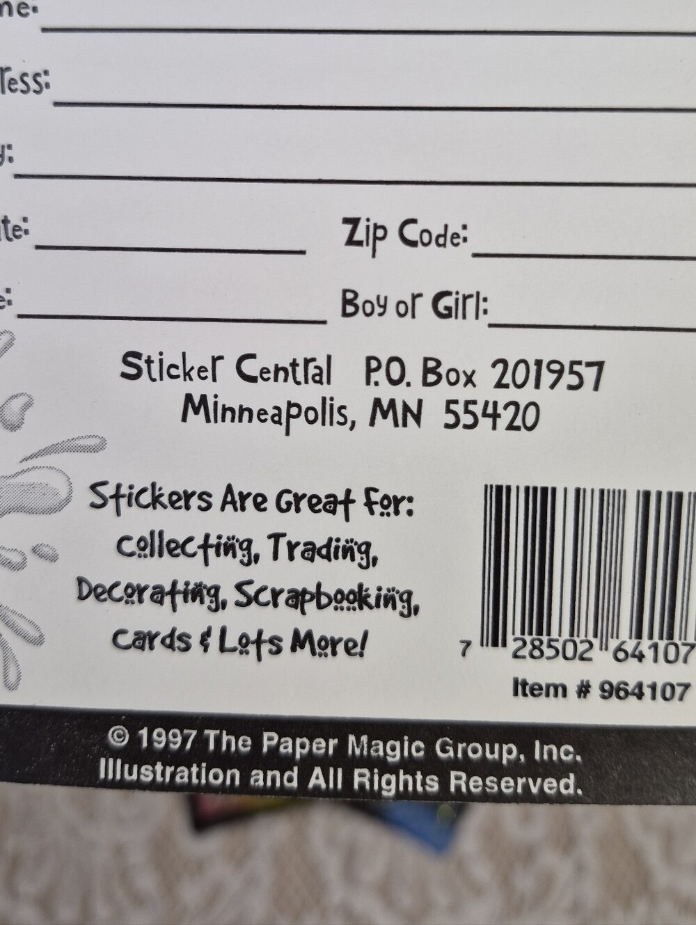 90s Cat Stickers - 10 Packs - Picture 5 of 5